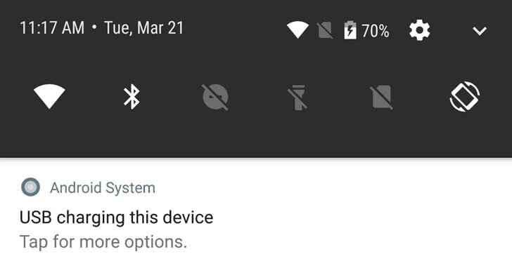 Notification toggles on Android